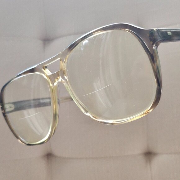 Vintage Clear Vision Men Glasses Frame Gray Eye Wear FORMAN 58[]18 145 Eyeglass - Picture 4 of 11